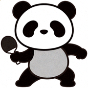 熊猫体育官方绿色树叶与熊猫融合标志